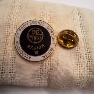 Vintage Assoc. Of Professional Mortgage Women Lapel Pin Region III